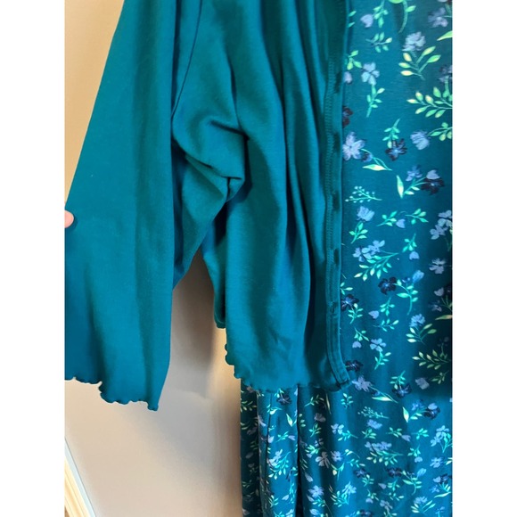 Vintage Plus Size Dress and Cardigan Set - Picture 4 of 8